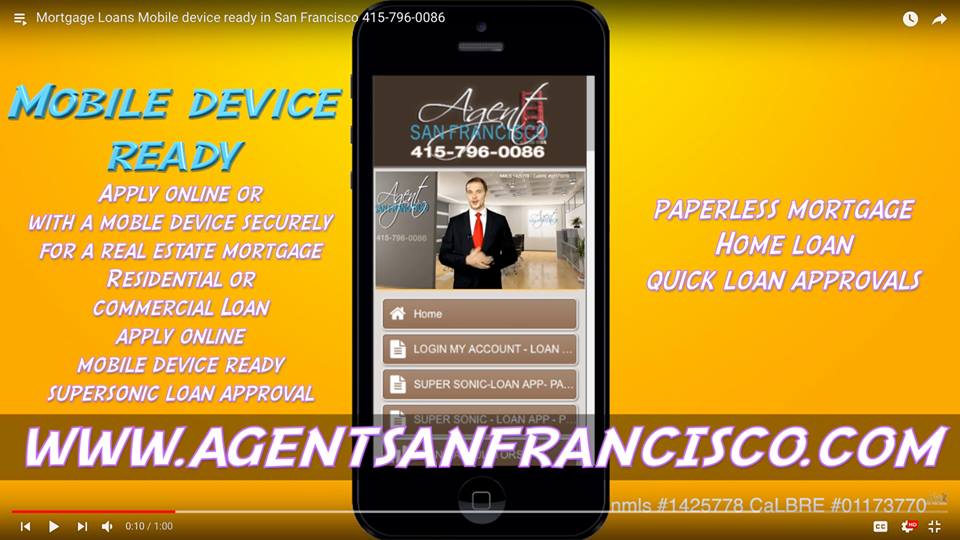 Best interest rate on mortgage home loan in San Francisco Apply on your Smartphone